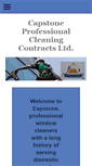 Mobile Screenshot of capstonewindowcleaning.com